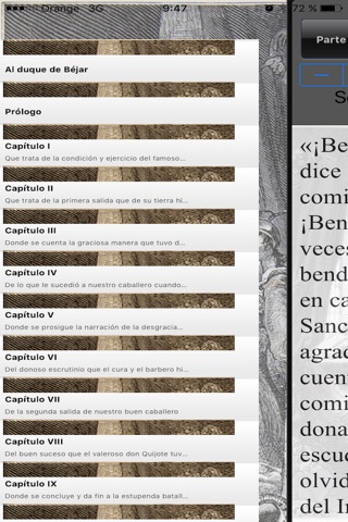 Quijote Sonoro screenshot 2