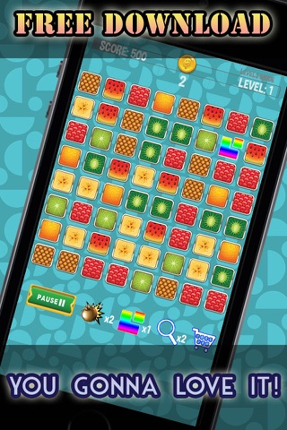 Jack's Fruit - Play Matching Puzzle Game for FREE ! screenshot 3