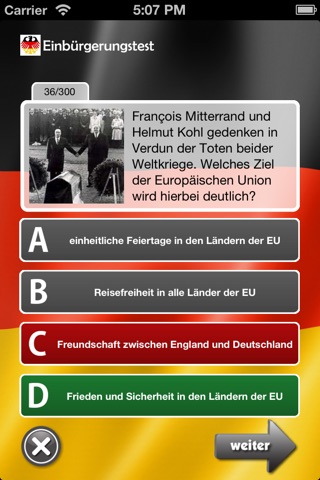 Einbürgerungstest Pro screenshot 2