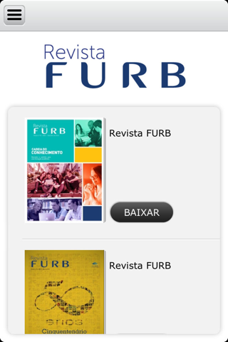 Revista Furb screenshot 2