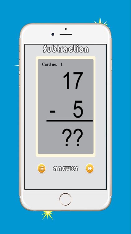 Addition and subtraction math facts flash cards for kids (0-9,0-18,0-100) screenshot-4