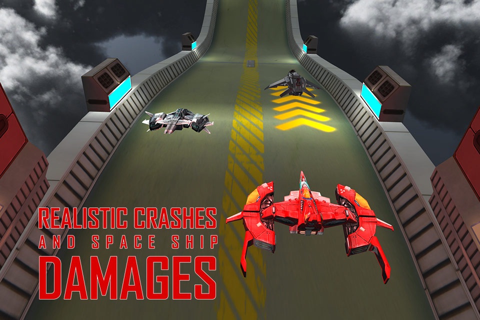 Space Ship Racing Simulator – Fast Drive shuttle screenshot 2
