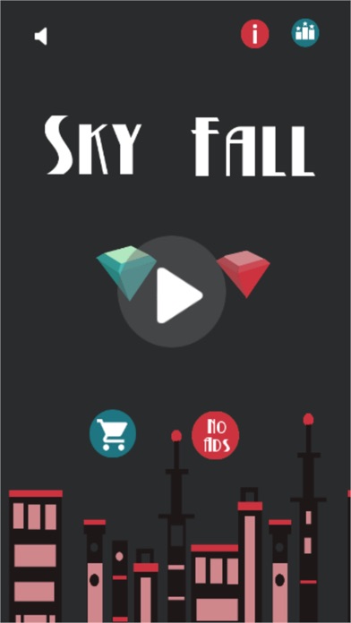 Sky Fall - 不可能旅のスクリーンショット1 Sky Fall - 不可能旅のスクリーンショット1