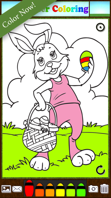 How to cancel & delete Easter Bunny Eggs ColoringBook FREE from iphone & ipad 1