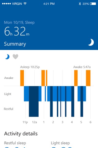 Microsoft Band screenshot 4