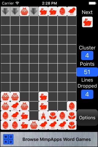 Easter Drop - a gravity game screenshot 2