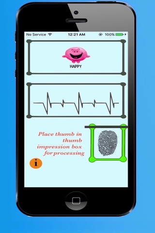 Free Mood Detector with finger prints screenshot 4