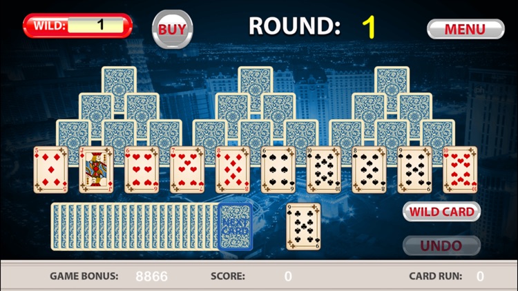 Las Vegas Solitaire Cards Pyramid Challenge Pro