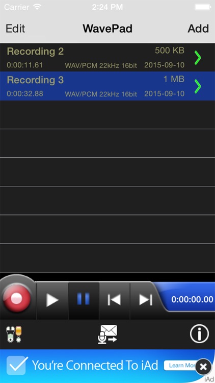 WavePad Audio Editor Free
