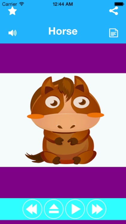 Zooland Animal Names Learning For Kids And Toddlers With Flash Card screenshot-3