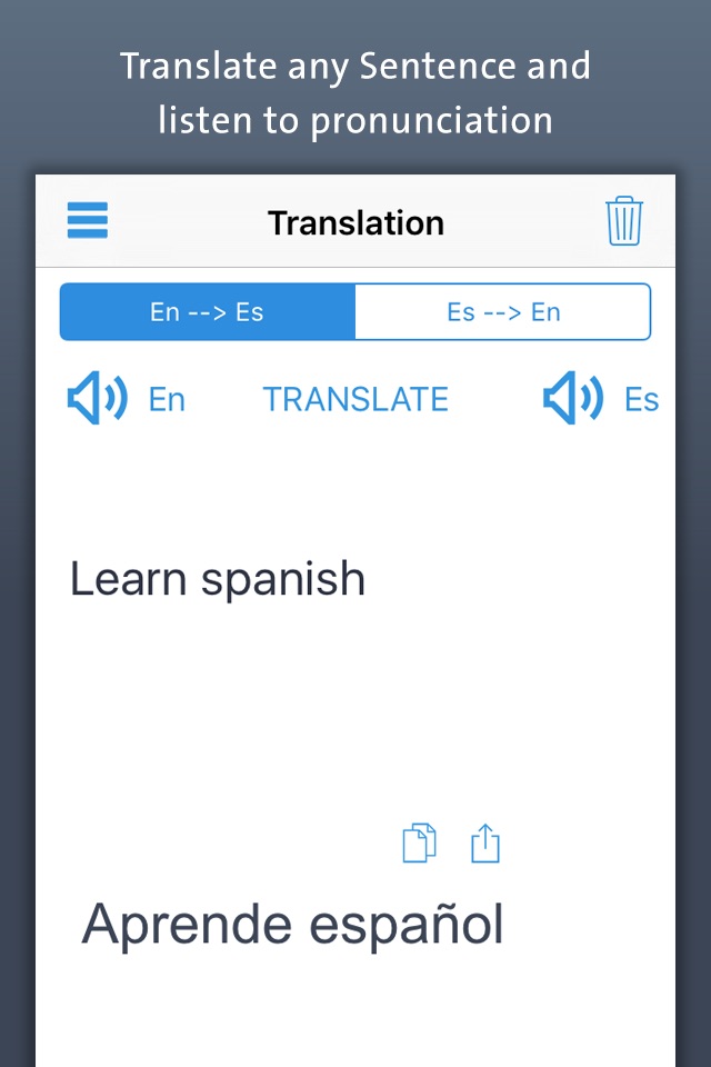 Spanish Dictionary | Offline Translation With Pronunciation screenshot 3