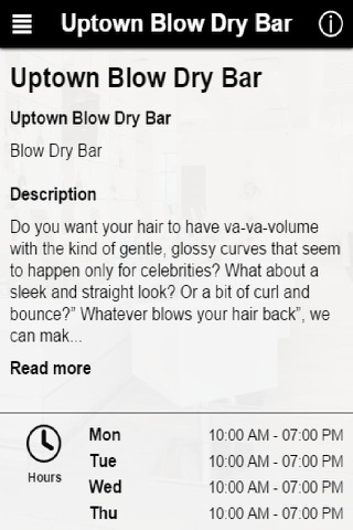 Uptown Blow Dry Bar screenshot 2