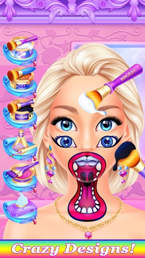 Crazy Face Paint Party Salon - Makeup & Kids Games(圖4)-速報App