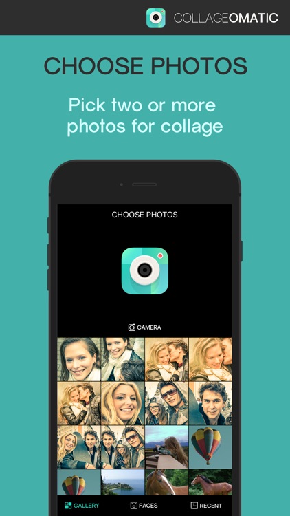 CollageOmatic - the best, easiest, fastest collage making layout app. Free.