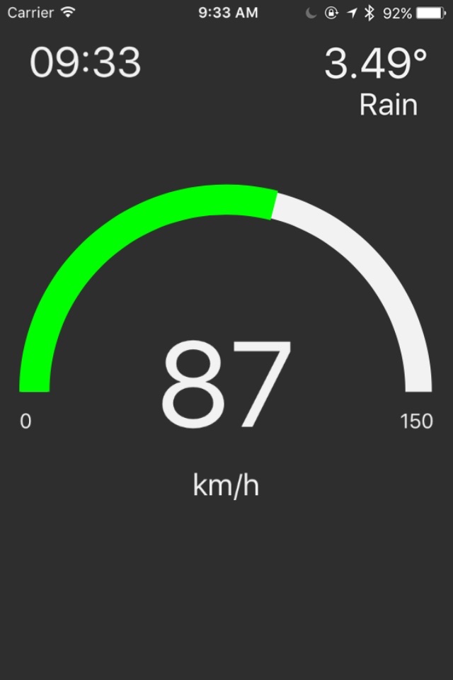 Speed - GPS Speedometer [Metric] screenshot 2