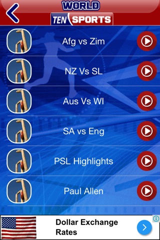 World Ten Sports screenshot 2