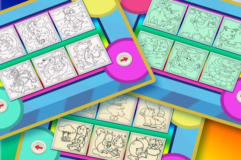 Colouring Book 22 - Making the cartoon animal colorful screenshot 4