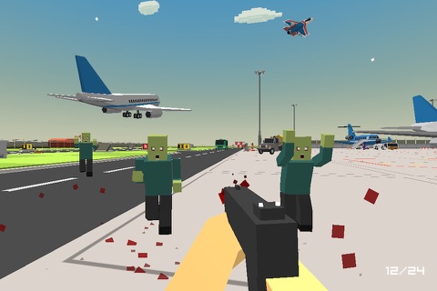 Airport City Zombies: Dead Walking Sniper Hunter screenshot 3