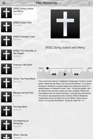 First Baptist Church Richlands screenshot 2