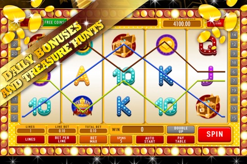 Ace Gold Digger Bulldozer Slots: Win daily coins with the best free casino game screenshot 3