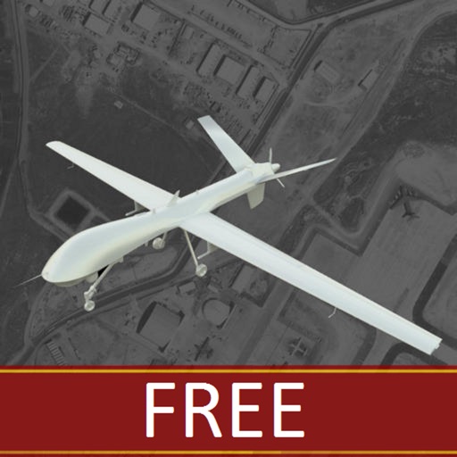 UAV: Tactical Drone - Free Icon