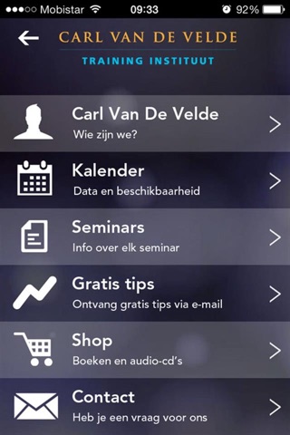 Carl Van de Velde screenshot 2