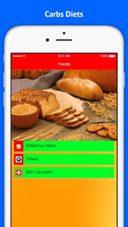 Carbs Diet - High-carb and Low-fat Foods screenshot-3