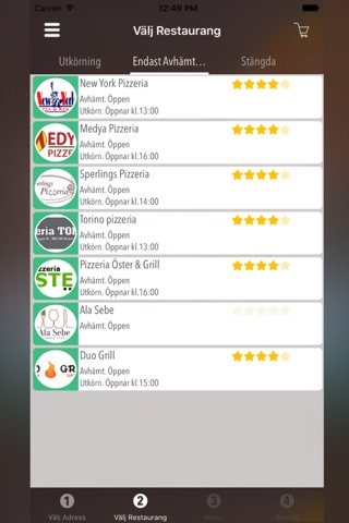 Pizza24 - Beställ mat online & samla stämplar screenshot 2