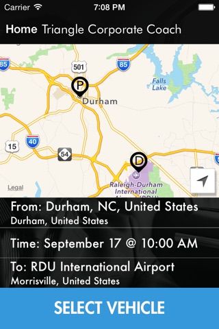 Triangle Corporate Coach screenshot 3