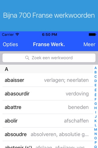 French Verb Conjugator Pro screenshot 2