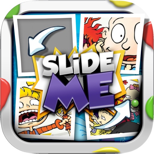 Slide Me Puzzle : Rugrats Fans Picture Characters Quiz  Games For Free icon