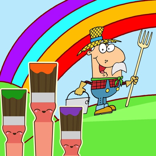 Farm Coloring Book Color Game For Kid And Toddlers icon