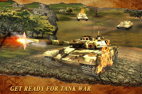 Modern Tank War 3D – A world war modern tanks battle against enemy panzer screenshot 3