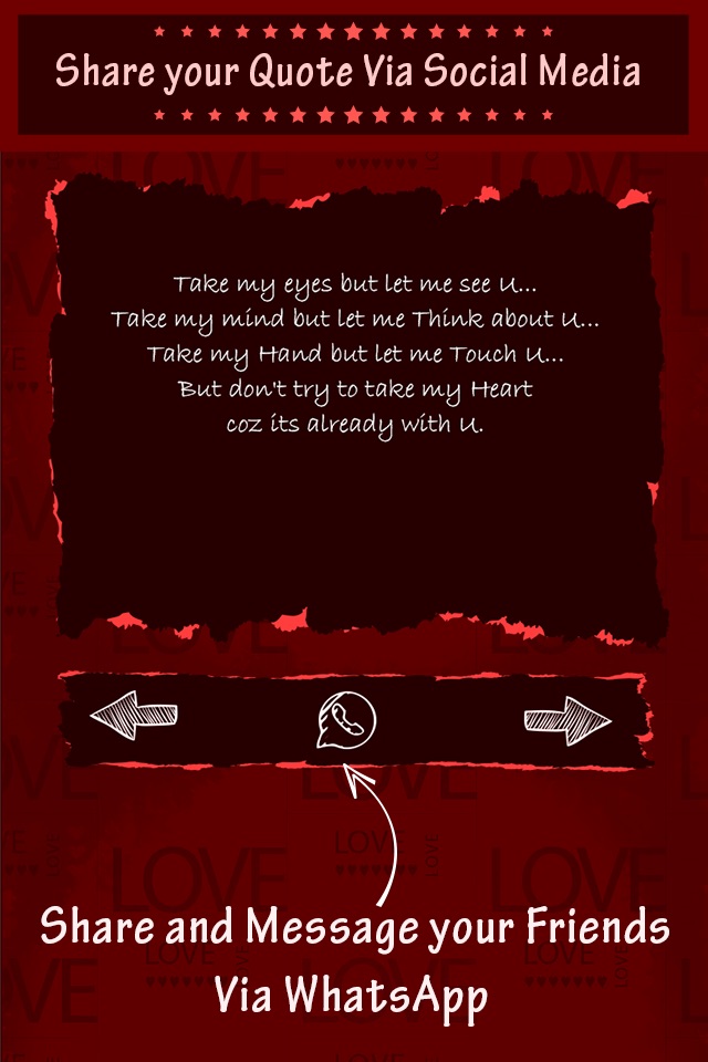 Valentine Quotes -Romantic ideas & sms screenshot 4