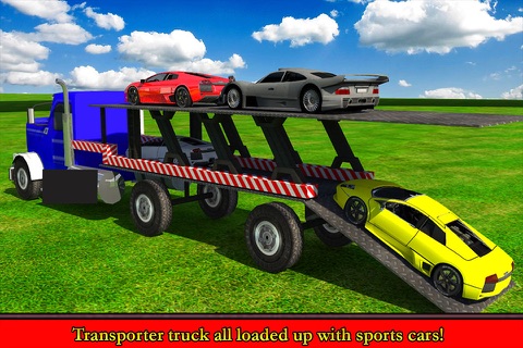 Transporter Truck: Sports Cars screenshot 2