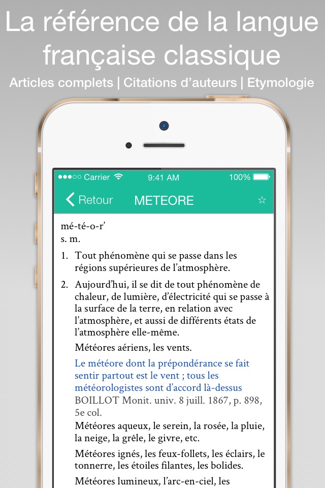 Dictionnaire Littré - Référence de la langue française (gratuit) screenshot 2