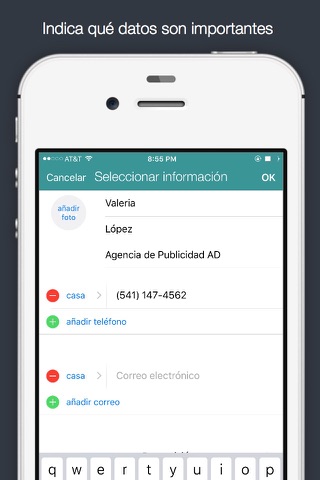 Qarde - Share Contact Info with a QR Code screenshot 2