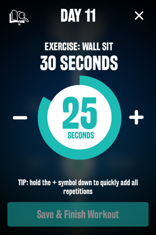 Men's Wall Sit 30 Day Challenge FREE screenshot 4