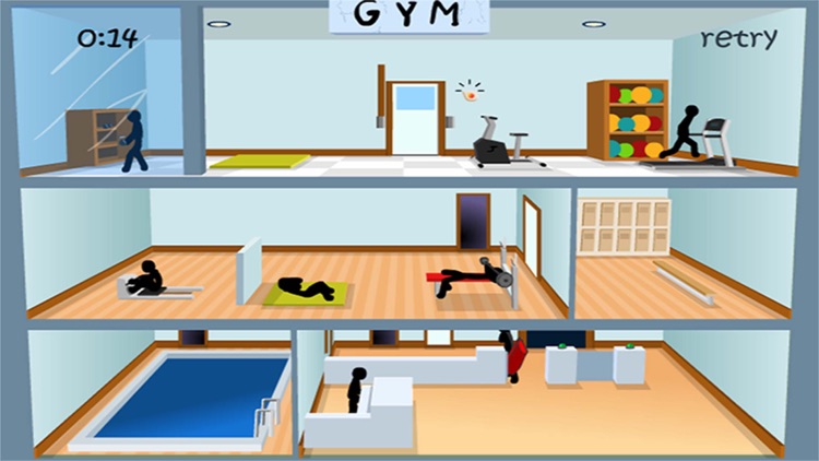 Deadly Gym - Stickman Edition