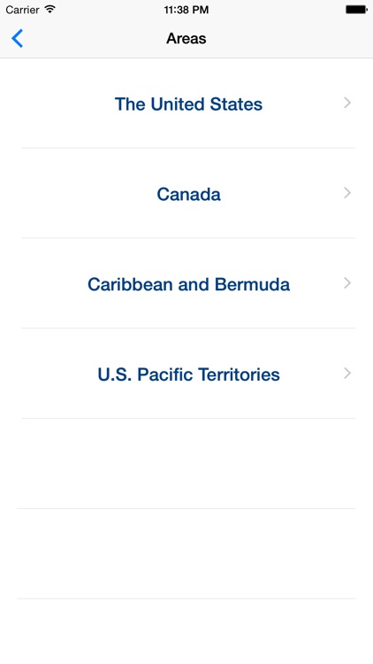 North American Area Codes