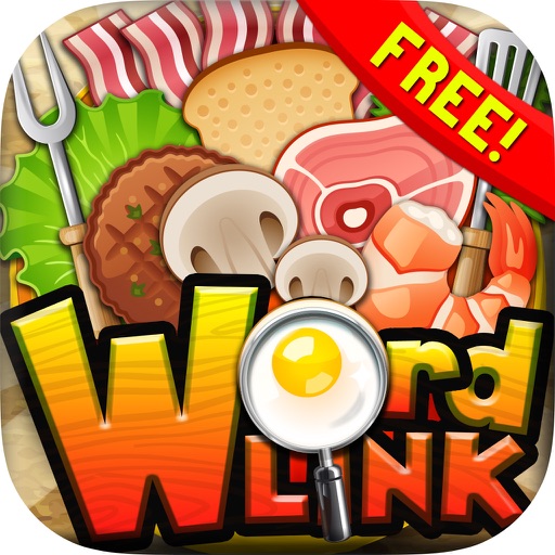 Words Trivia : Search & Connect -" Food and Drinks " Games Puzzle Challenge Free