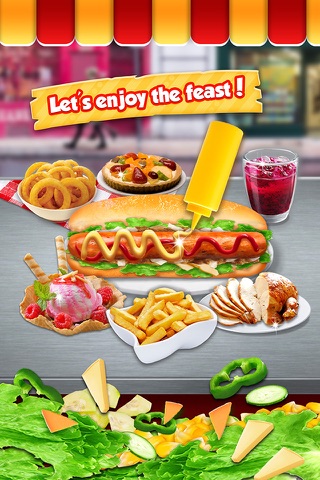 Hot Dog Maker - Street Food Game screenshot 4