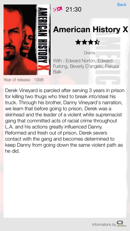 Couch Movie, your FREE Film TV guide