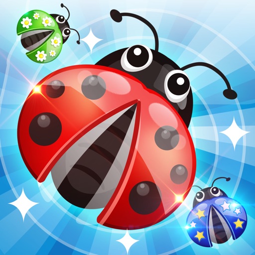 A Dotted Ladybugs Lazy Beetle iOS App