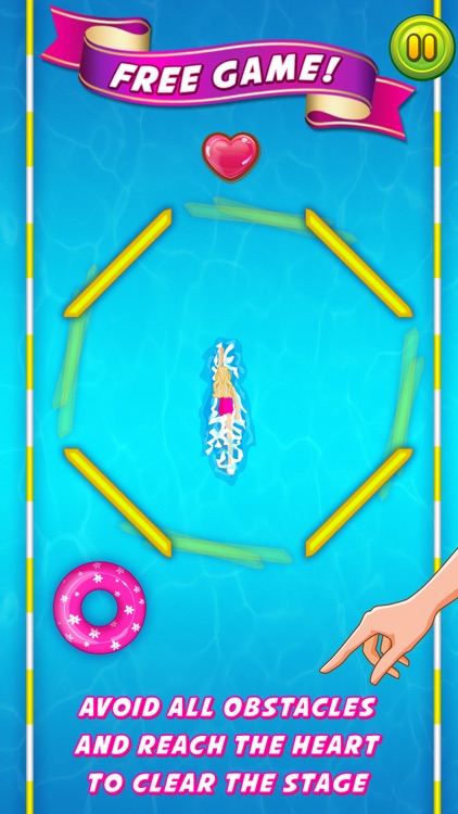 Amazing Princess Swimming Challenge