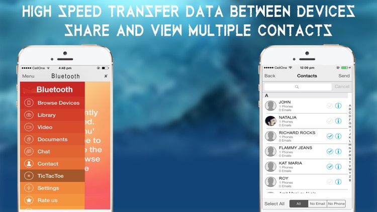 Bluetooth Transfer - Sharing Photos/Contacts/Files screenshot-4
