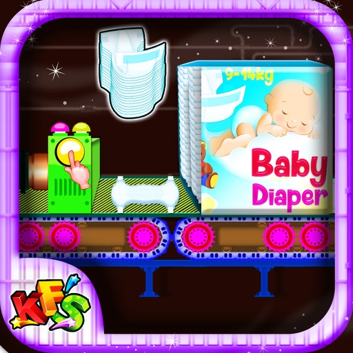 Baby Diaper Maker – Crazy fun time game for little kids icon