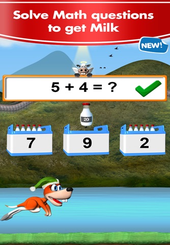 Milk Hunt: Fun Kids Math Learning Game for Grade 1 to 5 to Practice Addition, Subtraction, Multiplication, Division, Fractions & Decimals! screenshot 3