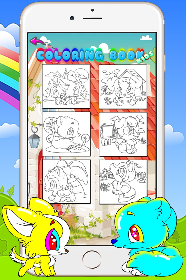 Drawing Painting Puppy - Coloring Books Games For Toddler Kids and Preschool Explorers screenshot 3