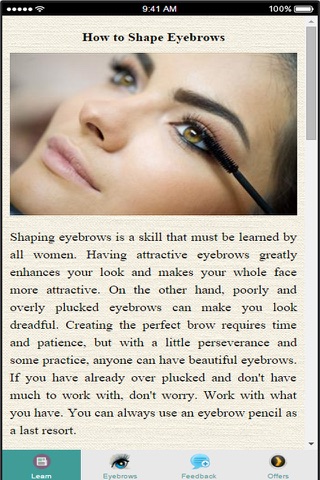 How to Shape Eyebrows - Compliment Your Features screenshot 2